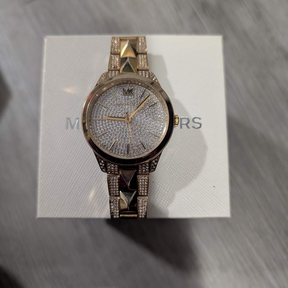 Michael Kors Two-Tone Gold and Silver Watch